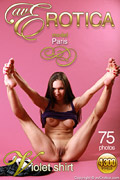 avErotica gallery - Violet shirt - 75 photos - Paris