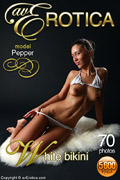avErotica gallery - White bikini - 70 photos - Pepper