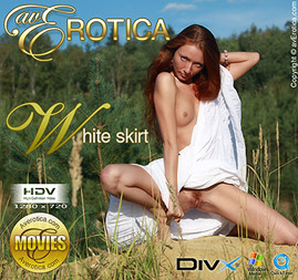 avErotica movie - White skirt - Kesy