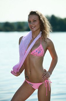 Pink bikini, #1