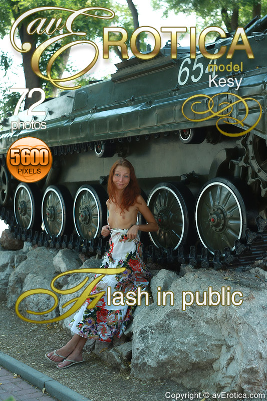 Flash in public